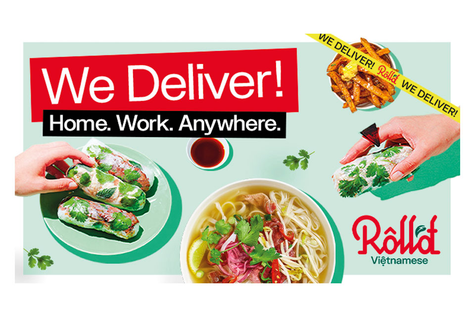 Introducing Roll'd Delivery - Order Up